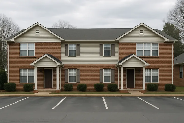 Illustrative Concord 1990s four-unit BRRRR property